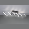 Plafón led SEQUENCE CCT negro aluminio - Imagen 5