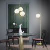 Colgante PURE 3x E14 oro vidrio blanco - Imagen 2