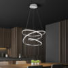 Colgante led BOLOGNA metal cromo - Imagen 2