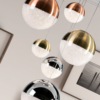 Colgante led SPHERE 9 luces dimable bluetooth app - Imagen 3