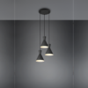 Colgante ENZO 3x E27 metal negro - Imagen 7