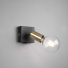 Aplique VANNES E27 negro oro - Imagen 6