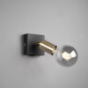 Aplique VANNES E27 negro oro - Imagen 4