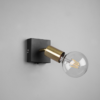 Aplique VANNES E27 negro oro - Imagen 3