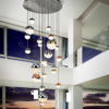 Colgante led SPHERE 27 luces CCT dimable bluetooth app - Imagen 4