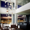 Colgante led SPHERE 27 luces CCT dimable bluetooth app - Imagen 3