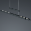 Colgante led TRAJAN SMD ext. táctil estera negra - Imagen 2