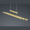 Colgante led TRAJAN SMD extensible táctil estera oro mate - Imagen 2