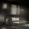 Colgante led SEQUENCE CCT negro oro mate - Imagen 2