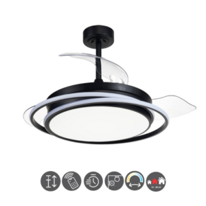 Ventilador COSMIC negro