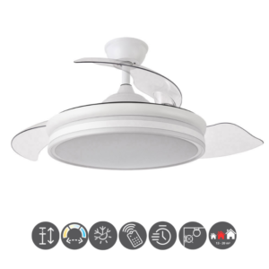 Ventilador BAYOMO blanco