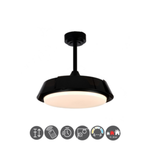 Ventilador BATAN negro