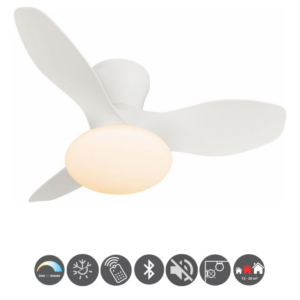 Ventilador TULIP blanco