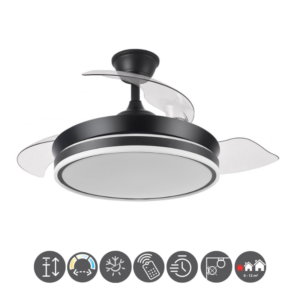 Ventilador BAYOMO mini negro