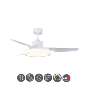 Ventilador ARAN blanco