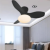Ventilador TULIP negro - Imagen 3