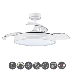 Ventilador MICENAS blanco