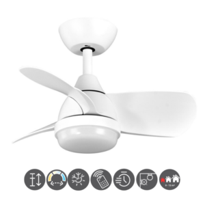 Ventilador PIRDO blanco