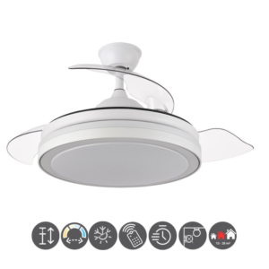 Ventilador ESPARTA blanco