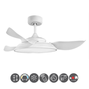 Ventilador SIERRA blanco