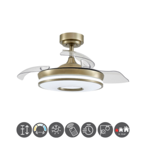 Ventilador DANI mini oro (0 - 13m²)