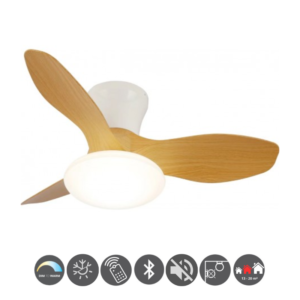 Ventilador TULIP madera