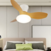 Ventilador TULIP madera - Imagen 2