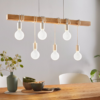 Lámpara de techo colgante TOWNSHEND 6 luces blanco - Imagen 2