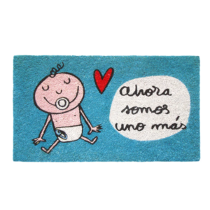 Felpudo AHORA SOMOS UNO MÁS 40 x 70 cm