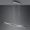 Lámpara colgante BLAZE LED aluminio pulido - Imagen 2