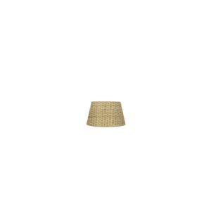 Pantalla Salma cónica natural 10cm diámetro