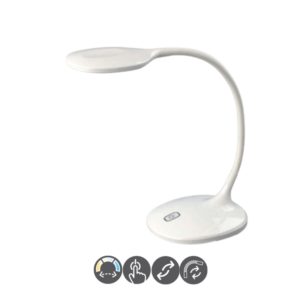 Lámpara flexo led ELCHE blanco