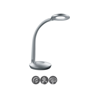 Lámpara flexo COBRA metal cromo