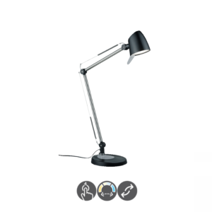 Lámpara flexo RADO negro