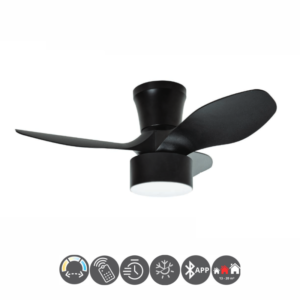 Ventilador FLY MAXI negro 80cm