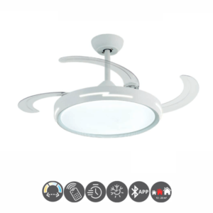 Ventilador retráctil AINE blanco