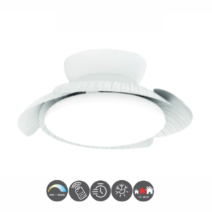 Lámpara - ventilador ALOHA blanco