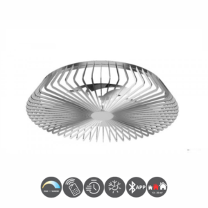 Ventilador plafón HIMALAYA plata