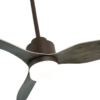 Ventilador GERONA marrón - roble 120cm - Imagen 2