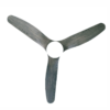 Ventilador GERONA marrón - roble 120cm - Imagen 3
