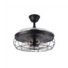 Ventilador bombillas CONCON 107cm negro - Imagen 2