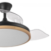 Ventilador EVROS 107cm negro haya (13 - 22m²) - Imagen 2