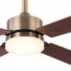 Ventilador HUPE oro marron - Imagen 3