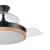 Ventilador EVROS MINI 91cm negro haya (0 - 13m²) - Imagen 2