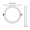 Downlight serie Monet 7W 4000K - Imagen 3