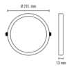 Downlight serie Monet 18W 4000K - Imagen 3