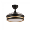 Ventilador VIPER MINI 91cm negro oro - Imagen 3