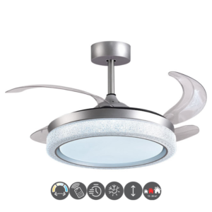 Ventilador ACANTO 108cm plata