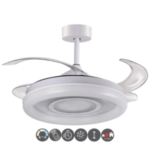 Ventilador AMALTEA 108cm blanco