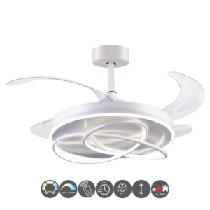 Ventilador ATLAS 108cm blanco